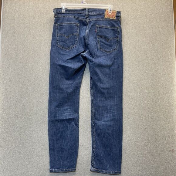 Levi's 505 Jeans Men's 36x34 Regular Fit Straight Leg - Picture 2 of 14